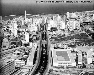 156- Oran- Bd de Lattre de Tassigny- 1957- Montaner